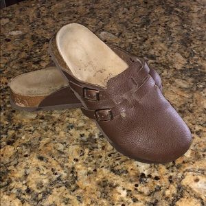 Birki’s Clog - Brown, 38 Narrow